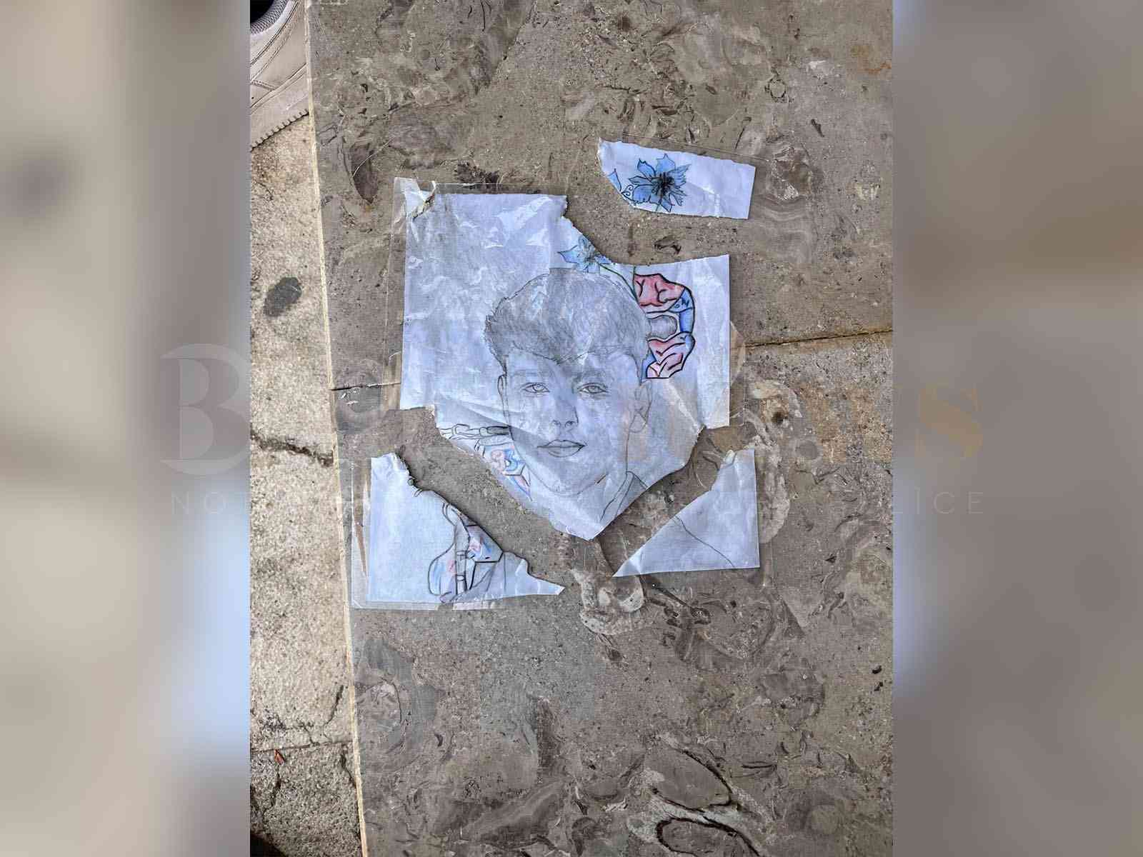Immagine articolo: Santa Margherita. Vandalizzato il banner in memoria di Carlo Pendola. Sdegno nella comunità